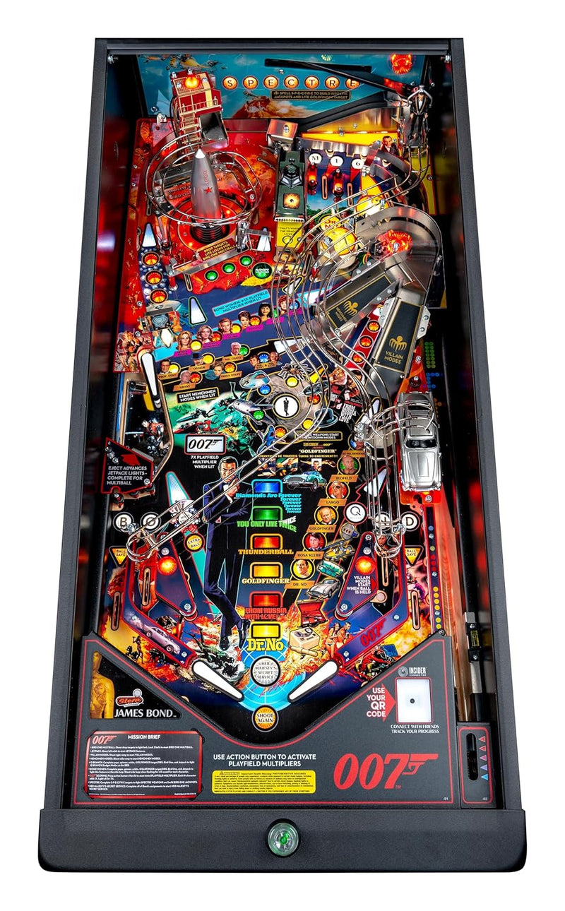 James Bond with Insider Connected, Premium Edition Arcade Pinball Machine