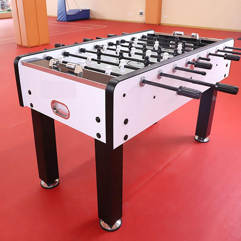 4.5 Ft Foosball Table, Luminum Alloy Game Table with Anti-Collision Design,Double Arcade Table Soccer for Family Game or Recreation Rooms