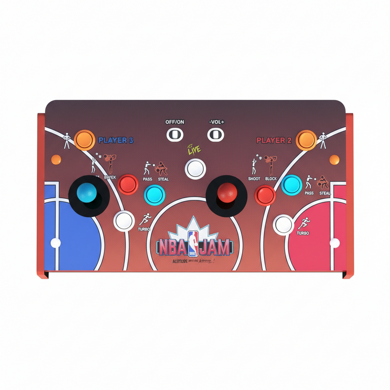 NBA Jam Deluxe 2-Player Control Panel Arcade Machine