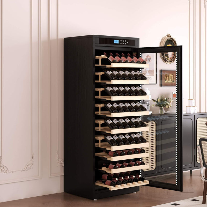 Nuvia Premium Smart Temperature-Controlled Multi-Tier Wine Cabinet For Home And Bar (SAK46361)