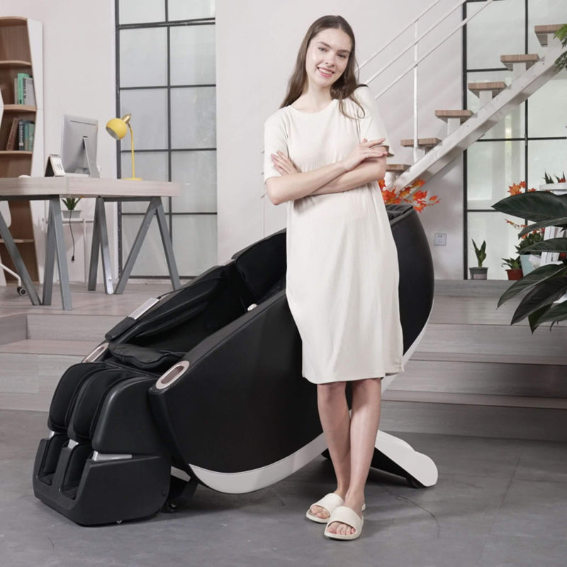 Rovix Premium Zero Gravity Full Body Multifunction Massage Chair With Auto Body Scan (SAK72182)