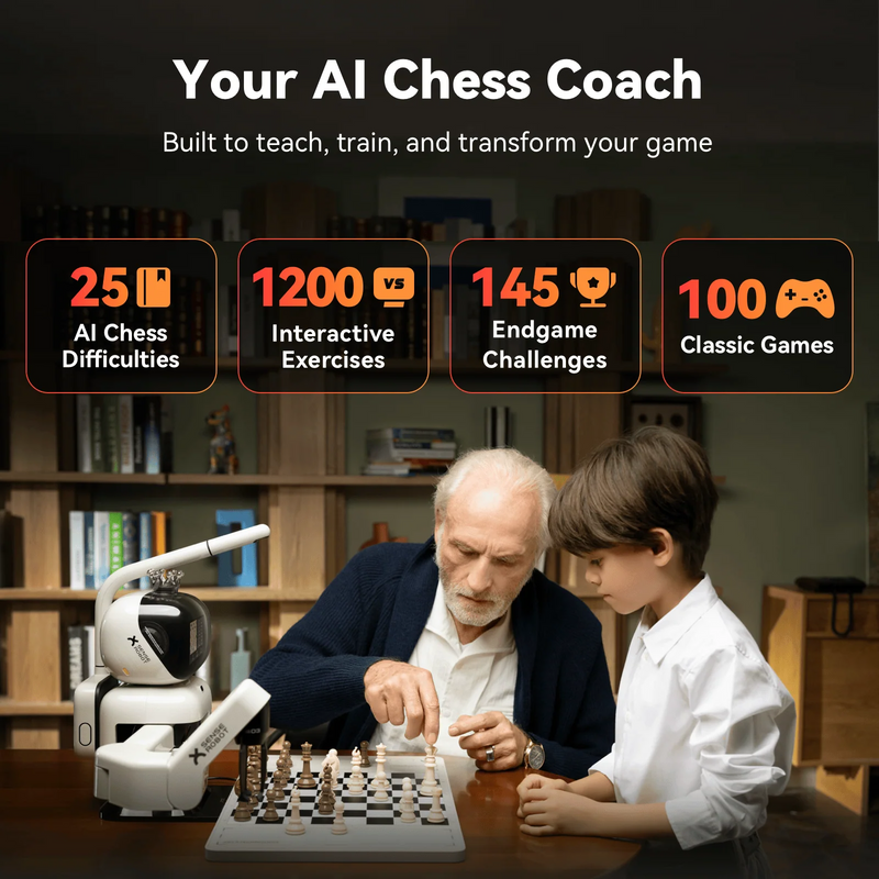 The World’s First Fully-Automated 3D Chess-Playing Robot and AI Coach