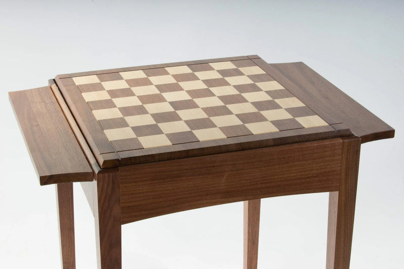 Walnut Player's Chess Table USA