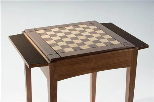 Walnut Player's Chess Table USA